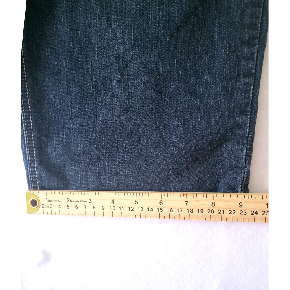 CJ Banks‎ Denim Capri Jeans Womens 18W Blue Moderately Curvy Fit NWT New - Picture 7 of 10
